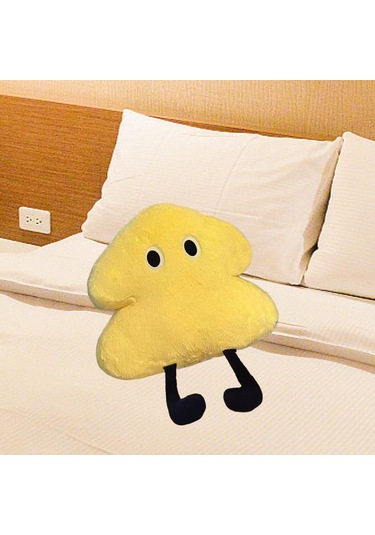 Suntek Yılbaşı Ağacı Yastık Karikatür Hediyesi Kanepe Sarı