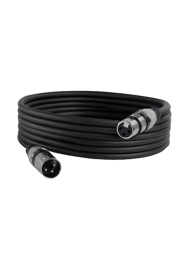 Midex Mxl-5m-bk Kaliteli Xlr To Xlr 5 Mt. Mikrofon Kablosu