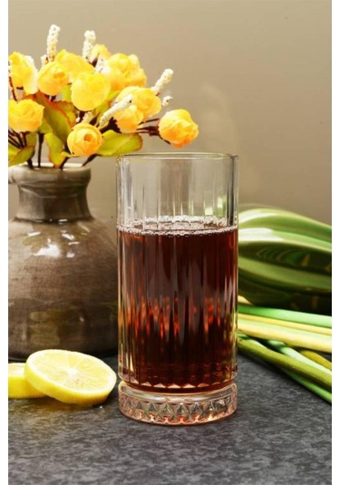 Elysıa Meşrubat-long Drink Bardağı Cam 280 Cc Paşabahçe 4'lü Şeffaf