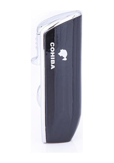 Siyah 3 Torch Pürmüz Yan Ağız Puro Çakmağı