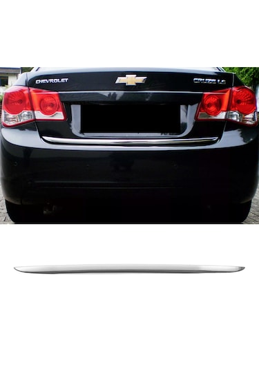 Chevrolet Cruze Sedan 2009-2016 Krom Bagaj Alt Çıta P.çelik