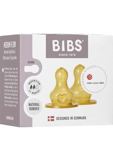 Bibs Baby Bottle İkili Biberon Ucu Orta Akış
