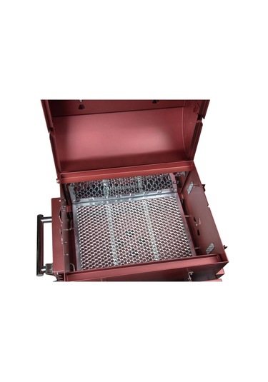 Igrıll Barbekü Hub 515 Mm Kömürlü Mangal Kırmızı