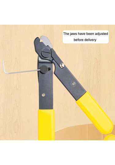 Sones Fiber Optik Tek Çeneli Miller Pense Kablo Kaplama Soyucu Sarı