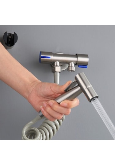 Flybuy Taharet Seti Semgears Paslanmaz Parça Musluk Klozet Çelik 4 304 Uu Krom