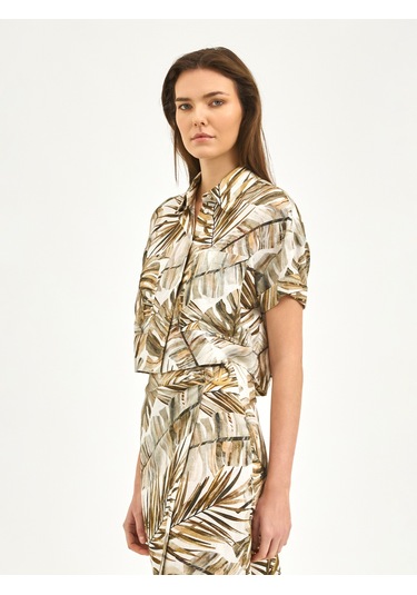 Karaca Kadın Regular Fıt Gömlek-ekru 12.25s.04.112 Ekru