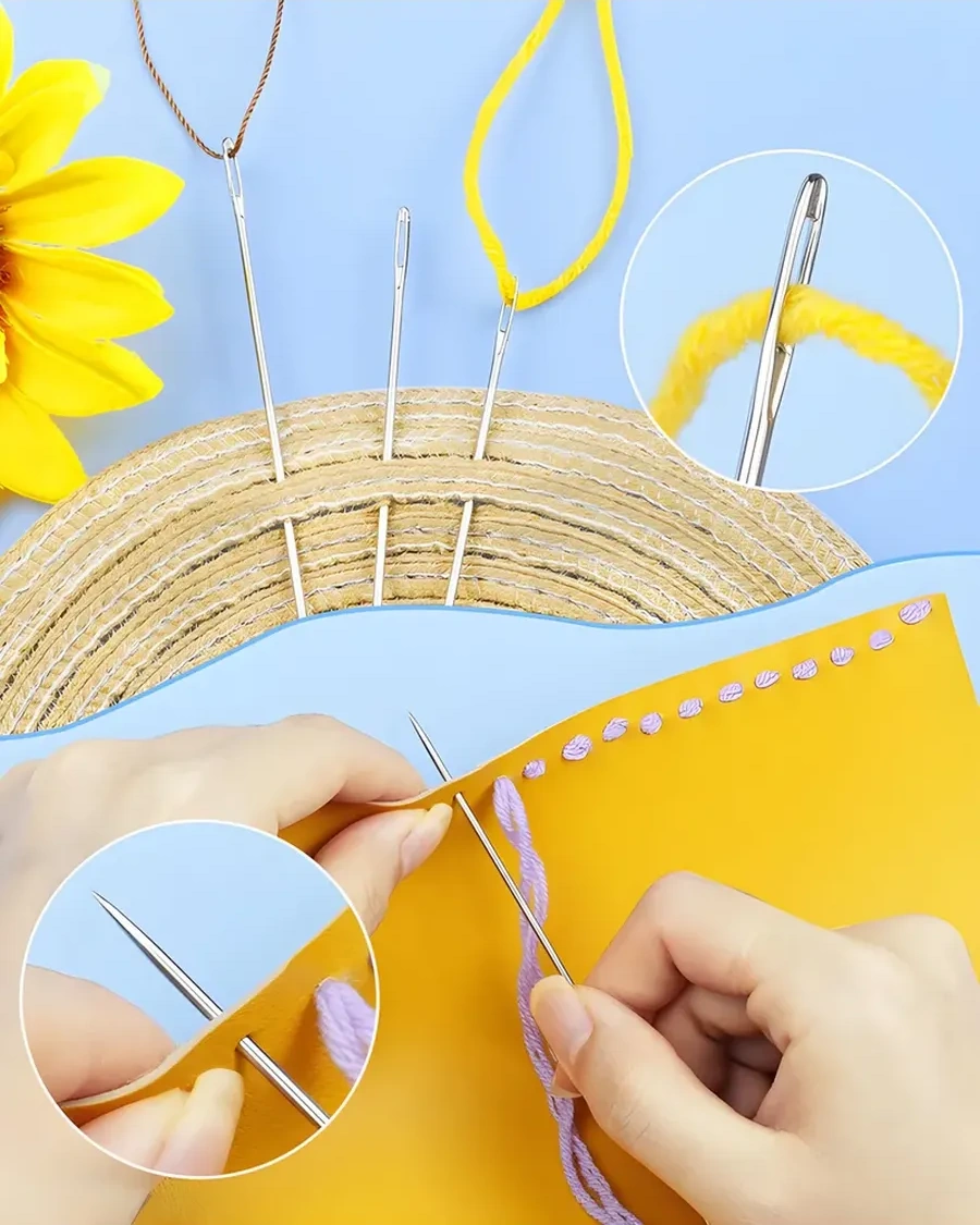 Surkov Uzun İplik Geçmeli Çingene İğneleri - 5 İğne Seti 277629175