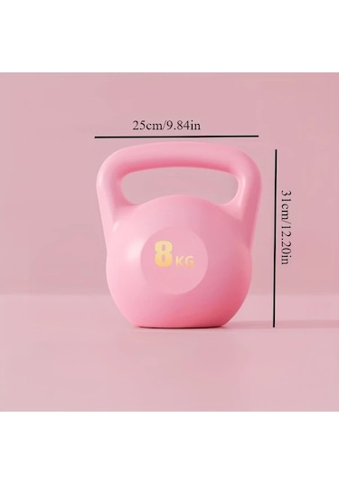 Willowhaven Sweetie Pink 4.41lb Ayarlanabilir Suyla Doldurulan Dambıl Evde Spor