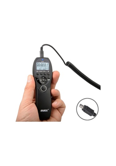 Ayex AX-3 DC2 Nikon için Dijital Zaman Ayarlı Kablolu Kumanda