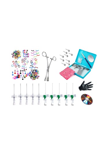 Profesyonel Piercing Set