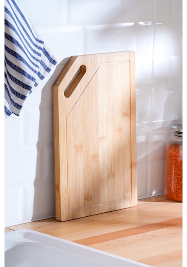 Acar Bambu Kesme Tahtası - 32 Cm Kahverengi