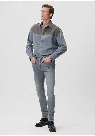 Mavi Erkek Kvnç Lt 90's Grey Mavi Black 001070-83703 Gri