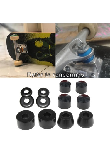 Homyl Kaykay Burcu Yedek Bardak Yıkayıcılar Longboard Siyah Siyah Çok Renkli