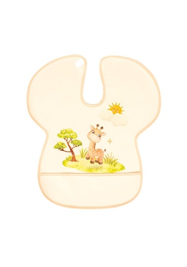 Sevi Bebe Büyük Muşamba Önlük Art12 Somon