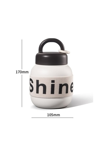 Ebitda 600ml 316l Paslanmaz Çelik Termos Kahve Kupası, Çay Filtresi İle Siyah