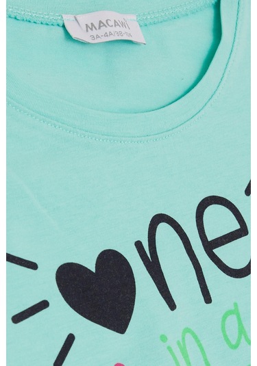 Macawı Kız Çocuk Şortlu Takım Sevimli Gözlüklü Kavun Baskılı 3-7 Yaş, Su Yeşili Su Yeşili Macawı Kız Çocuk Şortlu Takım Sevimli Gözlüklü Kavun Baskılı 3-7 Yaş, Su Yeşili Su Yeşili