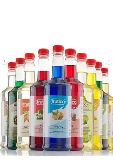 Kokteyl Şurubu Sosu Seti 6 85cl 6x850ml