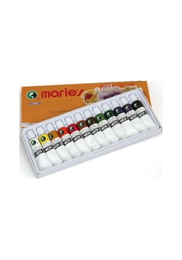Maries Sulu Boya Water Color 12 Li 9 Ml 1306b