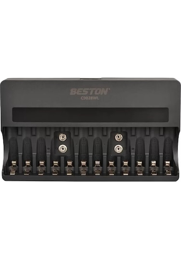 Beston C9028wl Aa/aaa/9v/c Boy/d Boy/lion Hızlı Pil Şarj