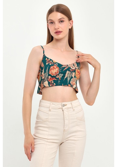 Alexandergardı Desenli Askılı Büstiyer B23-0069 001