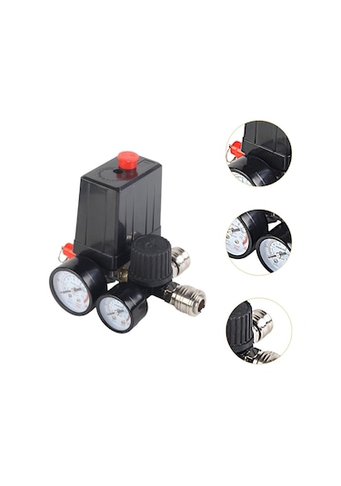 Homyl Hava Kompresörü Çift Konnektörlü Basınç 15cmx10cm