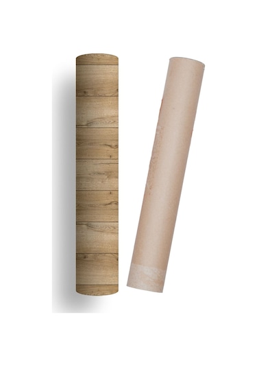 Mutfak Tezgah Arası Kendinden Yapışkanlı Folyo Kaplama Ahşap Parke Desen 60cmx100cm