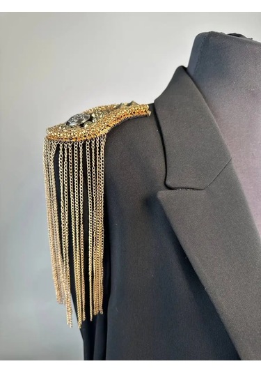 Slubov'u Epiletler 2 Adet, Ceket Broşu 106587739 Altın Rengi