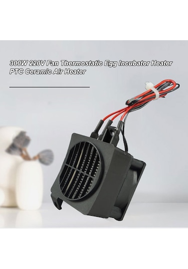 Geeksen 220 V 300w Kuluçka Makinesi Isıtıcı İletken Tip Ptc Seramik Hava Isıtıcısı Fanlı Elektrikl Kuluçka Makinesi