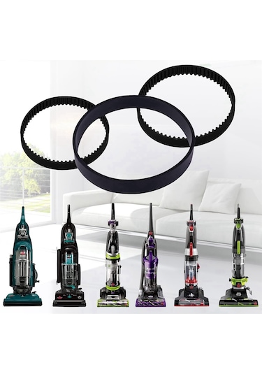 Crackedice Bissell Proheat 2x Revolution İçin 6 Parça Yedek Vakum Kayışı Seti