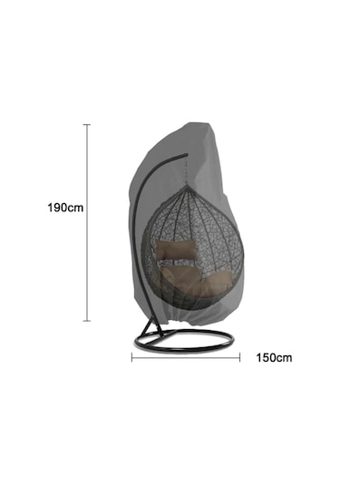 Indirimsmart Bundera Koza Su Geçirmez Askılı Bahçe Salıncak Koruma Örtüsü