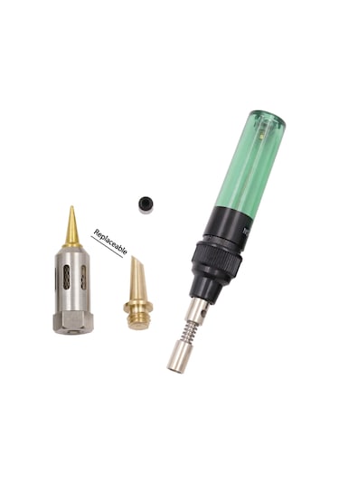 Kangvka Taşınabilir Gazlı Lehim Makinesi - 4'ü 1 Arada Profesyonel Lehimleme Aleti