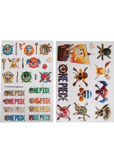 Çıkartmalar - Tek Parça Çıkartma Paketi Simgeler Ve Logolar Çok Renkli Çok Renkli