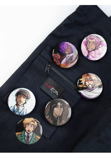 Anikoya 811 Oyunu İçin Sırt Çantası Rozetleri 237801626 Diğer
