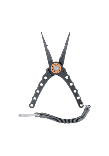 Xiyyadms Deniz Yıldızı Olta Tırnakçı - Gri 6061 Uçak Alüminyum Gövde, Paslanmaz Çelik Çeneli, Olta İpi Kesici Ve Tırnak Çıkarıcı, Taşınabilir Çanta İle