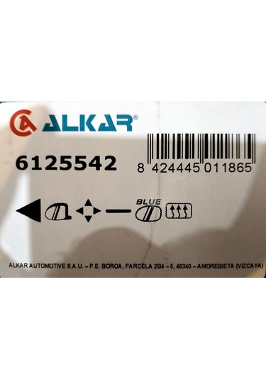 W124 Elektrik Isıtmalı Sol Ayna Komple Alkar