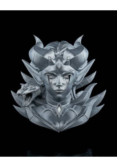 Sin Spark Duvar Büstü Gri