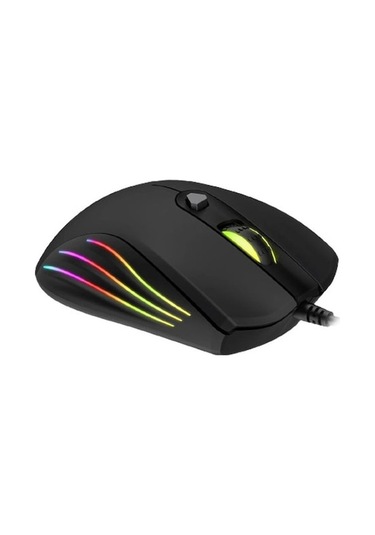 Yulong Gamenote Ms1002 Kablolu Rgb Optik Oyuncu Mouse Siyah 0268