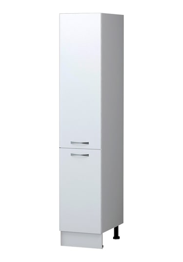 40 Cm Beyaz Melamin Boy Dolap H210