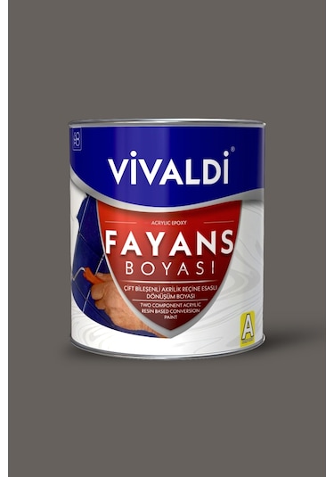Fayans Boyası - Astar Ve Vernik Gerektirmeyen Boya - Karabiber 5 L