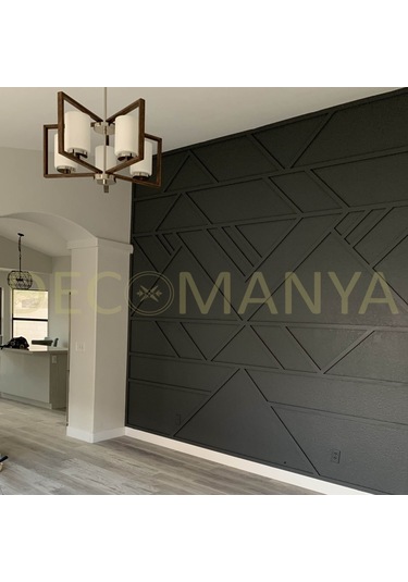 Decomanya Boyanabilir Duvar Çıtası 4 Cm Poliüretan Duvar Çıtası (480018805)