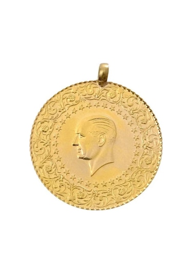 Vıctorıa Gold 1 Adet Tam Altın Yeni Tarihli 2025 Kulplu 22 Ayar