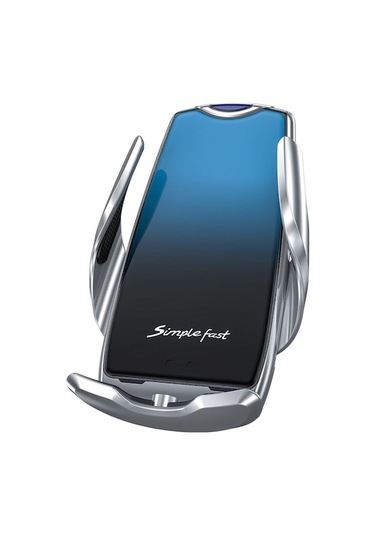Araç İçi Hızlı Kablosuz Şarjlı 360 Dönebilen Telefon Tutucu - C1 Model