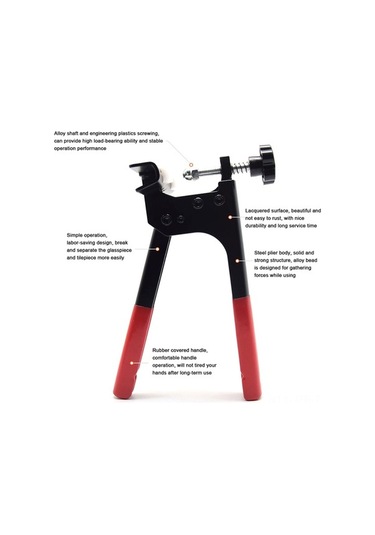 Createtech Seramik Pense Pense Kırma Kesme Hizmet Fayans Çelik Cam Bölme Aracı Ağır Hizmet Tipi Kesici Ayırıcı