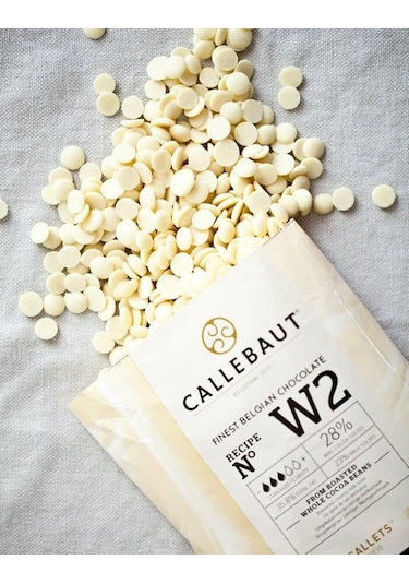 Callebaut Beyaz Damla Kuvertür Çikolata 1 KG