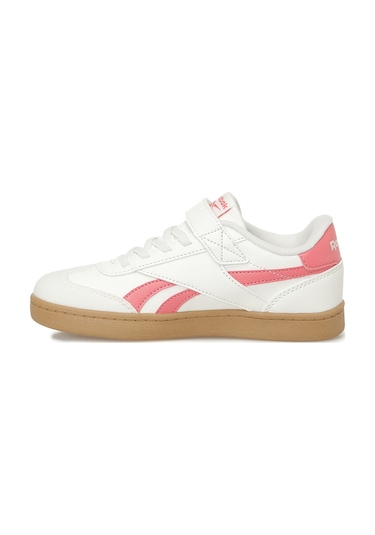 Reebok Smash Edge Elastıc Kırık Beyaz Kız Çocuk Sneaker Beyaz-Pembe
