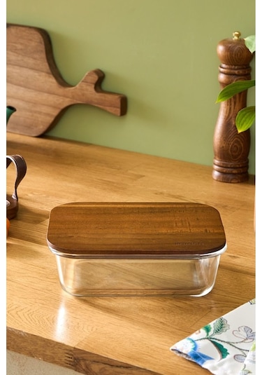 Karaca Karya Acacia Saklama Kabı 950 Ml