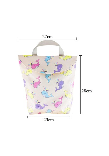 Suntek Bebek Bezi Çantası Oyuncaklar Organizatör L-balina Standart Çok Renkli