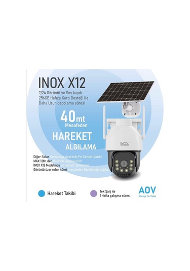 X12 Solar Kamera 4mp-118367