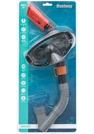 Bestway Spark Wawe Snorkel Mask Çok Renkli
