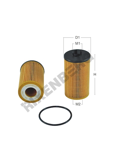 Opel Astra K 1,6 Cdtı 2015 Yağ Filtresi Rxo3588-650163-hu6019z-ox1058d